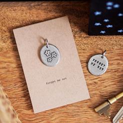 Forget me not Charm Keepsake