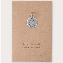 Love you to the Moon and Back Charm Keepsake