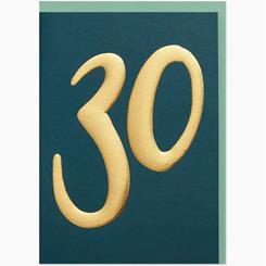 30th Birthday Card